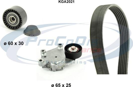 Procodis France KGA2021 - Поликлиновый ременный комплект autosila-amz.com