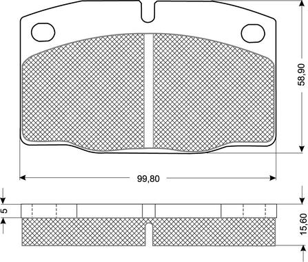 Procodis France PF1013 - Тормозные колодки, дисковые, комплект autosila-amz.com