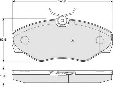 Schlieckmann 7701050914 - Тормозные колодки, дисковые, комплект autosila-amz.com