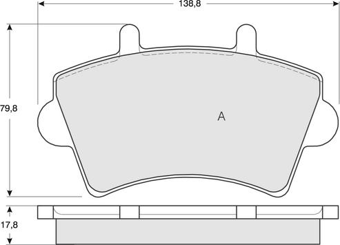 Procodis France PF1302 - Тормозные колодки, дисковые, комплект autosila-amz.com