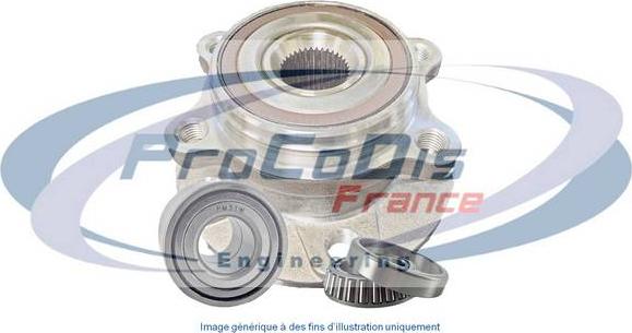 Procodis France R3006 - Комплект подшипника ступицы колеса autosila-amz.com