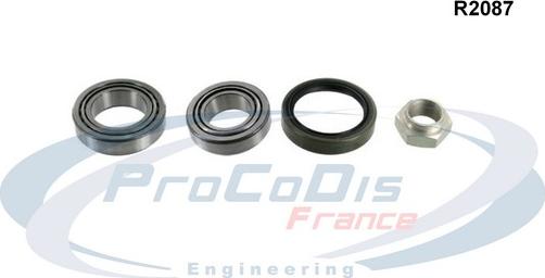 Procodis France R2087 - Комплект подшипника ступицы колеса autosila-amz.com