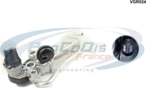 Procodis France VGR024 - Клапан возврата ОГ autosila-amz.com