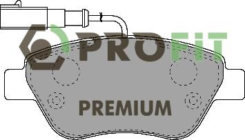 Profit 5005-1466 - Тормозные колодки, дисковые, комплект autosila-amz.com