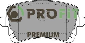 Profit 5005-1655 - Тормозные колодки, дисковые, комплект autosila-amz.com