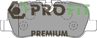 Profit 5005-1613 - Тормозные колодки, дисковые, комплект autosila-amz.com