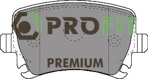 Profit 5005-1636 - Тормозные колодки, дисковые, комплект autosila-amz.com