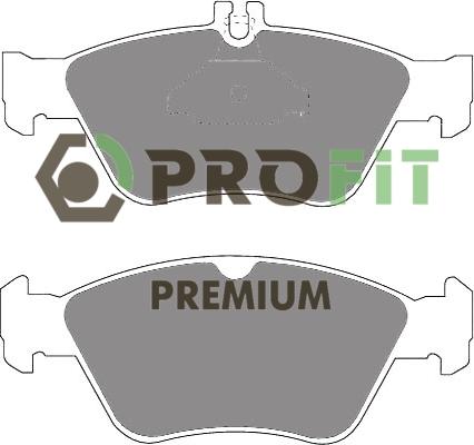 Profit 5005-1049 - Тормозные колодки, дисковые, комплект autosila-amz.com