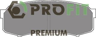 Profit 5005-1021 - Тормозные колодки, дисковые, комплект autosila-amz.com