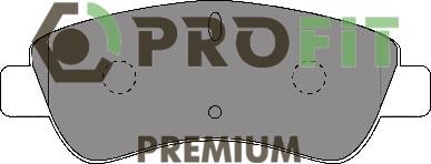 Profit 5005-1399 - Тормозные колодки, дисковые, комплект autosila-amz.com