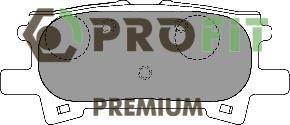 Profit 5005-1731 - Тормозные колодки, дисковые, комплект autosila-amz.com
