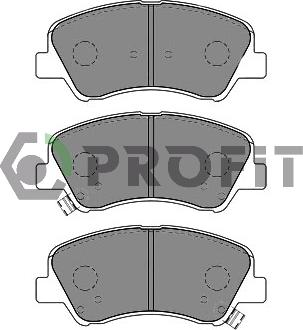 Profit 5000-0625 - Тормозные колодки, дисковые, комплект autosila-amz.com