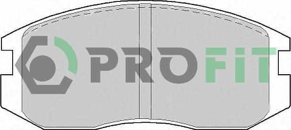 Profit 5000-0759 - Тормозные колодки, дисковые, комплект autosila-amz.com