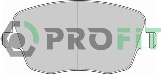Profit 5000-1419 - Тормозные колодки, дисковые, комплект autosila-amz.com