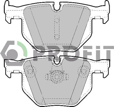 Profit 5000-1748 - Тормозные колодки, дисковые, комплект autosila-amz.com