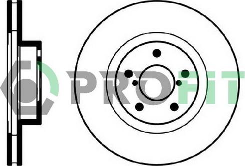 Profit 5010-0679 - Тормозной диск autosila-amz.com