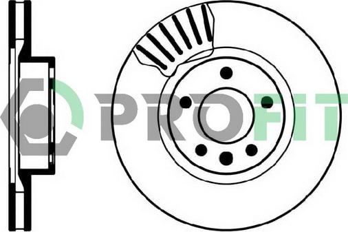 Profit 5010-0330 - Тормозной диск autosila-amz.com