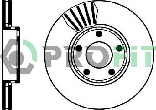Profit 5010-0320 - Тормозной диск autosila-amz.com
