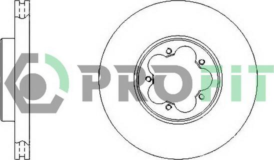 Profit 5010-1555 - Тормозной диск autosila-amz.com