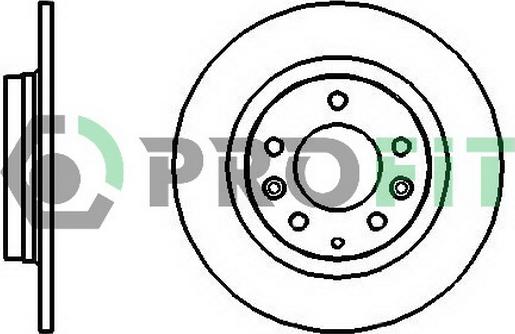 NK 313269 - Тормозной диск autosila-amz.com