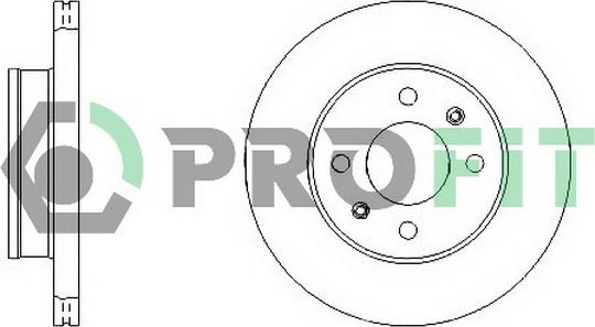 Profit 5010-1632 - Тормозной диск autosila-amz.com