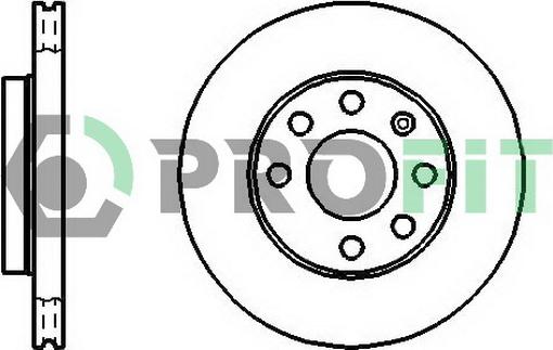 Profit 5010-1279 - Тормозной диск autosila-amz.com