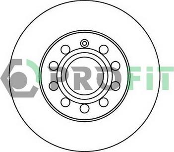 Profit 5010-1276 - Тормозной диск autosila-amz.com
