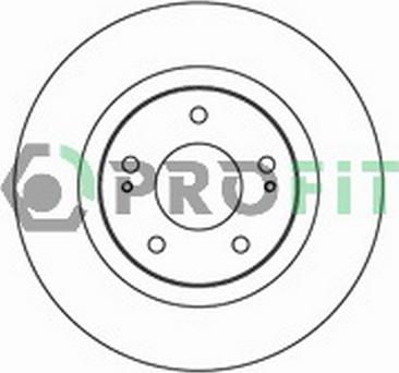 Profit 5010-2017 - Тормозной диск autosila-amz.com