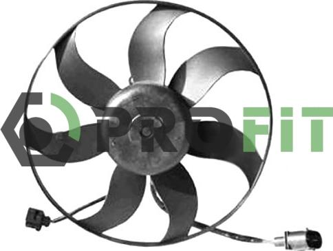 Profit 1850-0011 - Вентилятор, охлаждение двигателя autosila-amz.com