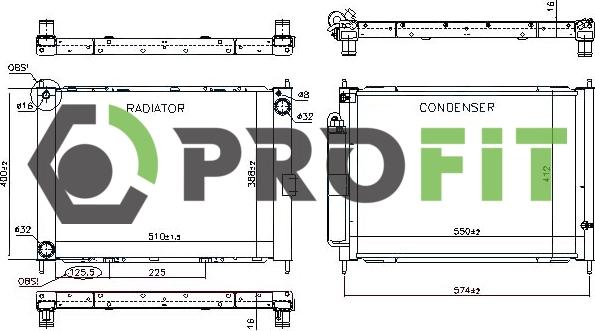 Profit 1740-0185 - Модуль охлаждения autosila-amz.com