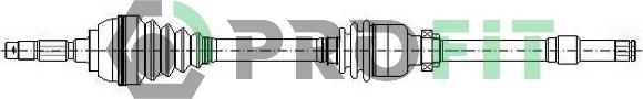 Profit 2730-0063 - Приводной вал autosila-amz.com