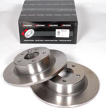 Protechnic PRD5187 - Тормозной диск autosila-amz.com