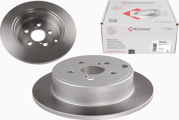 Protechnic PRD5223 - Тормозной диск autosila-amz.com
