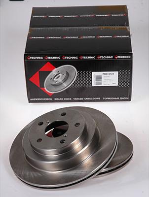 Protechnic PRD6131 - Тормозной диск autosila-amz.com