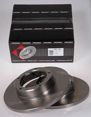 Protechnic PRD1193 - Тормозной диск autosila-amz.com