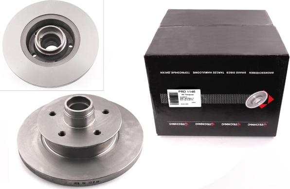 Protechnic PRD1146 - Тормозной диск autosila-amz.com