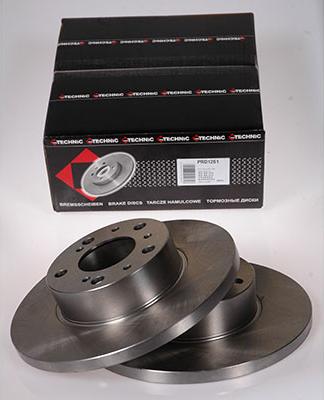 Protechnic PRD1261 - Тормозной диск autosila-amz.com