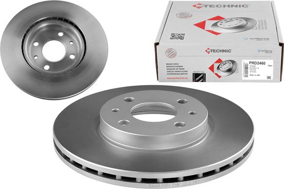 Protechnic PRD2460 - Тормозной диск autosila-amz.com