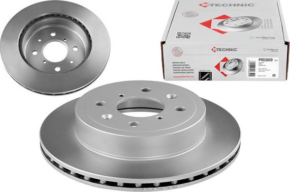 Protechnic PRD2659 - Тормозной диск autosila-amz.com