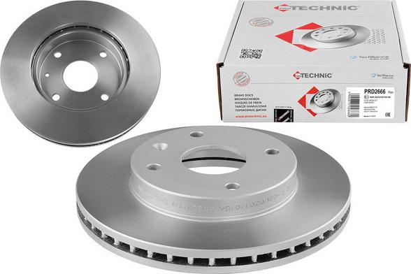 Protechnic PRD2666 - Тормозной диск autosila-amz.com