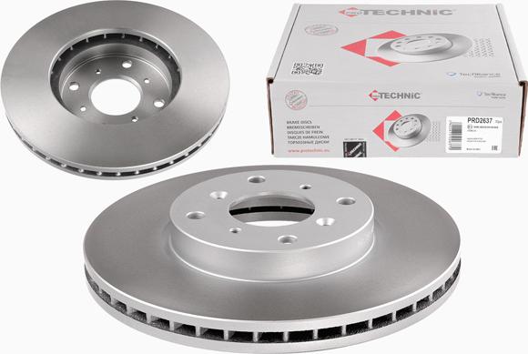 Protechnic PRD2637 - Тормозной диск autosila-amz.com