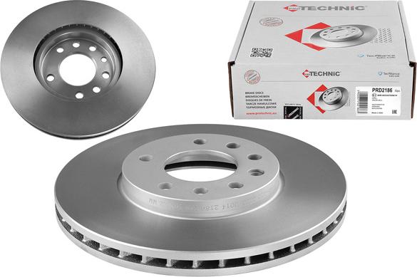 Protechnic PRD2186 - Тормозной диск autosila-amz.com