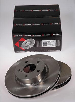 Protechnic PRD2249 - Тормозной диск autosila-amz.com