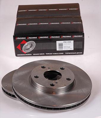 Protechnic PRD2208 - Тормозной диск autosila-amz.com