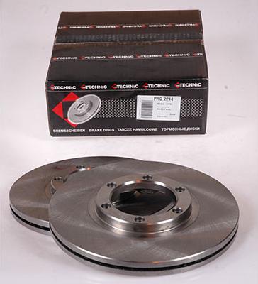 Protechnic PRD2214 - Тормозной диск autosila-amz.com