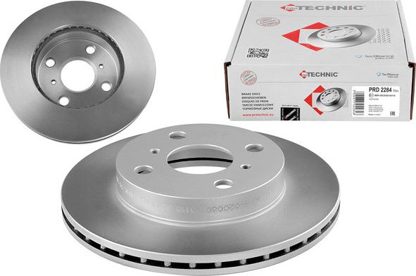 Protechnic PRD2284 - Тормозной диск autosila-amz.com