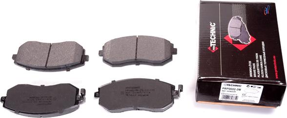 Protechnic PRP0652-3M - Тормозные колодки, дисковые, комплект autosila-amz.com