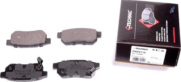 Protechnic PRP0110 - Тормозные колодки, дисковые, комплект autosila-amz.com