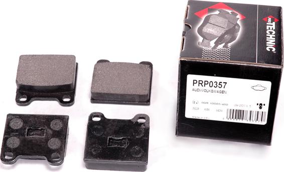 Protechnic PRP0357 - Тормозные колодки, дисковые, комплект autosila-amz.com