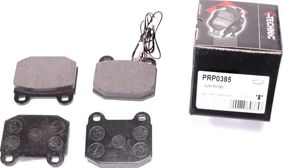 Protechnic PRP0385 - Тормозные колодки, дисковые, комплект autosila-amz.com